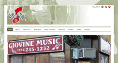 Desktop Screenshot of giovinemusic.com